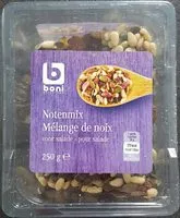 Mängden socker i Mélange de noix pour salade