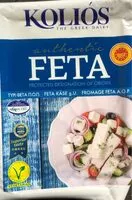 Mängden socker i Feta