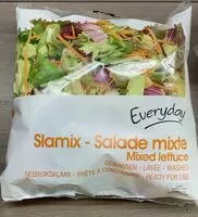 Mängden socker i Salade mixte