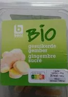 Mängden socker i Gingembre sucré