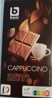 Mängden socker i Cappuccino chocolat au lait
