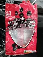 Mängden socker i Bonbons sucres gout fraises