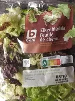 Mängden socker i Feuille de chêne