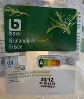 Mängden socker i Salade frisée