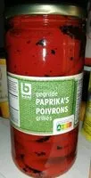 Mängden socker i Paprika's poivrons grillés