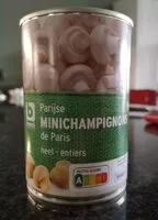 Mängden socker i mini champignons de paris