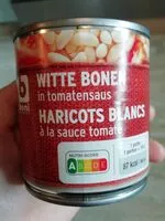 Mängden socker i Haricots blancs à la sauce tomate