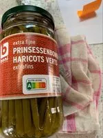 Mängden socker i Prinsessenbonen haricots verts