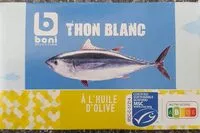 Mängden socker i Thon blanc Boni