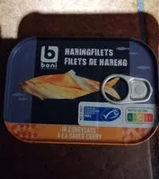 Mängden socker i Filets de hareng à la sauce curry