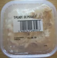 Mängden socker i Salade de poulet