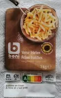 Mängden socker i Frites fraîches
