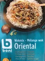 Mängden socker i Melange wok oriental