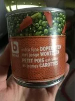 Mängden socker i Petits pois carottes