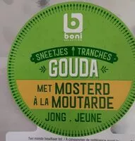 Mängden socker i Gouda jeune à la moutarde