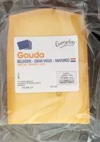 Mängden socker i Gouda mi-vieux tranches