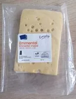 Mängden socker i Emmental en tranches