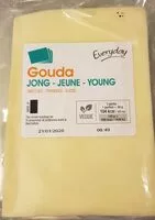 Mängden socker i Gouda Jeune Everyday