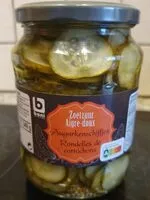 Mängden socker i Rondelles de cornichons