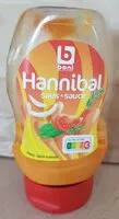 Mängden socker i Sauce Hannibal