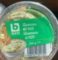 Mängden socker i Hummus au pesto