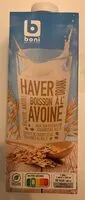 Mängden socker i Haverdrank / Boisson à l'avoine