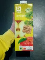 Mängden socker i Jus de pomme Jonagold