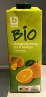 Mängden socker i Jus d'orange bio