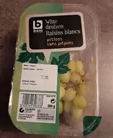 Mängden socker i Raisins blancs