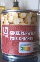 Mängden socker i Pois chiche