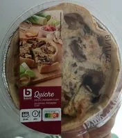 Mängden socker i Quiche poireaux champignons et lard