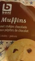 Mängden socker i Muffins aux pépites de chocolat