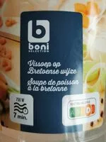 Mängden socker i Soupe de poisson à la bretonne