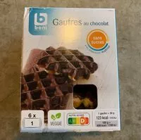 Mängden socker i Gaufres au chocolat
