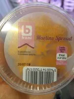 Mängden socker i Martino spread