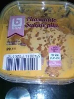 Mängden socker i Salade pita
