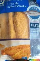 Mängden socker i Filets de Colin d'Alaska