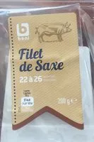 Mängden socker i Filet de Saxe