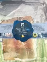 Mängden socker i Jambon d'Ardenne