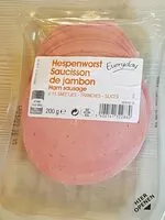 Mängden socker i saucisson de jambon