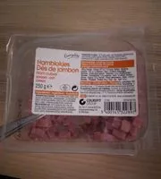 Mängden socker i Dés de jambon