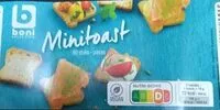 Mängden socker i Minitoast