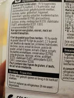 Mängden socker i Filet De Poulet Aux Fines Herbes