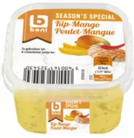 Mängden socker i Poulet-mangue