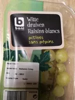 Mängden socker i Raisins blancs