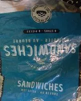 Mängden socker i Sandwich au beurre