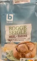 Mängden socker i Farine de seigle
