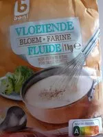 Mängden socker i Farine fluide