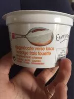 Mängden socker i Fermage frais fouetté fraise