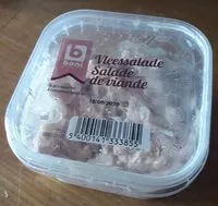 Mängden socker i Salade de viande
